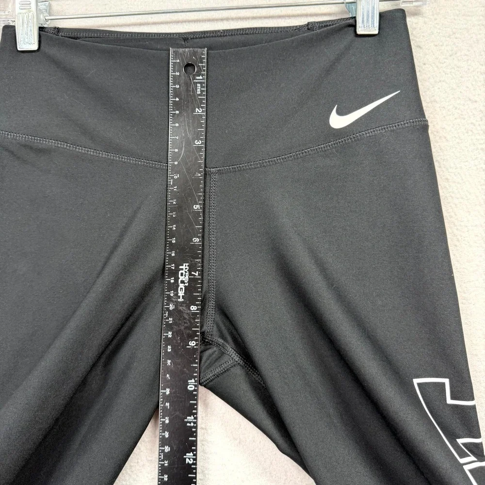 Nike Sportswear Leggings Womens XS 26x28* Black Just Do It Gym Athletic Training